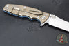 Hinderer Eklipse 3.5"- Slicer Edge- Hollow Grind- Stonewash Bronze Titanium and Various G-10 Scales- Stonewashed S45VN Blade