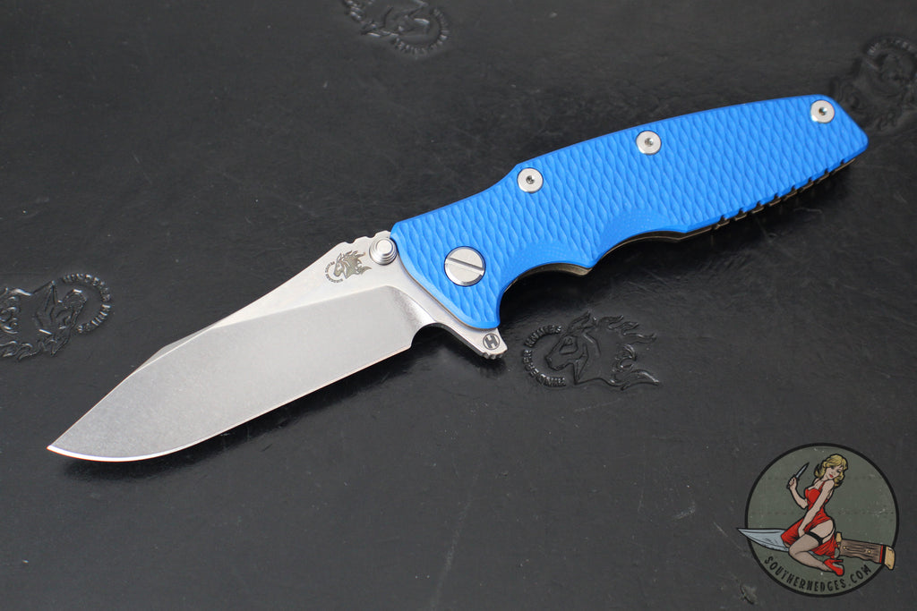 Hinderer Eklipse 3.5"- Slicer Edge- Hollow Grind- Stonewash Bronze Titanium and Various G-10 Scales- Stonewashed S45VN Blade