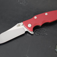 Hinderer Eklipse 3.5"- Slicer Edge- Hollow Grind- Stonewash Bronze Titanium and Various G-10 Scales- Stonewashed S45VN Blade