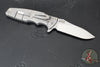 Hinderer Eklipse 3.5"- Slicer Edge- Hollow Grind- Stonewash Titanium and Various G-10 Scales- Stonewashed S45VN Blade