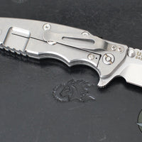 Hinderer Eklipse 3.5"- Slicer Edge- Hollow Grind- Stonewash Titanium and Various G-10 Scales- Stonewashed S45VN Blade