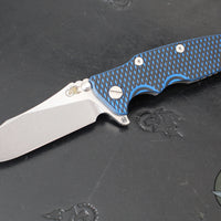 Hinderer Eklipse 3.5"- Slicer Edge- Hollow Grind- Stonewash Titanium and Various G-10 Scales- Stonewashed S45VN Blade