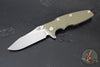 Hinderer Eklipse 3.5"- Slicer Edge- Hollow Grind- Stonewash Titanium and Various G-10 Scales- Stonewashed S45VN Blade