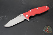 Hinderer Eklipse 3.5"- Slicer Edge- Hollow Grind- Working Finish Titanium and Various G-10 Scales- Working Finish S45VN Blade