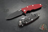 Hinderer Eklipse 3.5"- Slicer Edge- Hollow Grind- Battle Black Titanium and Various G-10 Scales- Battle Black S45VN Blade
