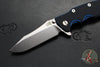 Hinderer Eklipse 3.5"- Spearpoint Blade- Stonewash Titanium and BlueBlack G-10- Stonewash Finished S45VN Blade