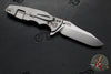 Hinderer Eklipse 3.5"- Spearpoint Blade- Stonewash Titanium and BlueBlack G-10- Stonewash Finished S45VN Blade