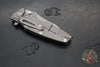 Hinderer Eklipse 3.5" Spearpoint Blade- Working Finish Titanium and BlueBlack G-10- Working Finish Blade