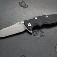 Hinderer Eklipse 3.5" Spearpoint Blade- Working Finish Titanium and Black G-10- Working Finish S45VN Blade