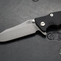 Hinderer Eklipse 3.5" Spearpoint Blade- Working Finish Titanium and Black G-10- Working Finish S45VN Blade