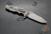 Hinderer Eklipse 3.5" Spearpoint Blade- Working Finish Titanium and Black G-10- Working Finish S45VN Blade