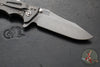 Hinderer Eklipse 3.5" Spearpoint Blade- Working Finish Titanium and Black G-10- Working Finish S45VN Blade