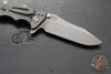 Hinderer Eklipse 3.5" Spearpoint Blade- Working Finish Titanium and Blue G-10- Working Finish S45VN Blade