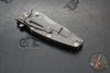 Hinderer Eklipse 3.5" Spearpoint Blade- Working Finish Titanium and Blue G-10- Working Finish S45VN Blade