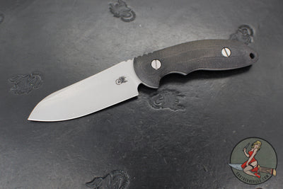 Hinderer Knives- The Emmett Fixed Blade- Sheepsfoot- Various Micarta Scales- Working Finish Magnacut Blade