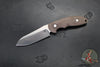 Hinderer Knives- The Emmett Fixed Blade- Sheepsfoot- Various Micarta Scales- Stonewash Magnacut Blade