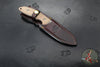 Hinderer Knives- The Emmett Fixed Blade- Sheepsfoot- Various Micarta Scales- Stonewash Magnacut Blade