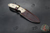 Hinderer Knives- The Emmett Fixed Blade- Sheepsfoot- Various Micarta Scales- Stonewash Magnacut Blade