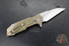 Hinderer Fulltrack- Wharncliffe Edge- Stonewash Bronze Titanium And Various G-10 Handle- Stonewash Blade