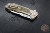 Hinderer Fulltrack- Wharncliffe Edge- Stonewash Bronze Titanium And Various G-10 Handle- Stonewash Blade