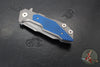 Hinderer Fulltrack- Wharncliffe Edge- Working Finish Titanium And Various G-10 Handle- Working Finish Blade
