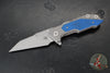 Hinderer Fulltrack- Wharncliffe Edge- Working Finish Titanium And Various G-10 Handle- Working Finish Blade