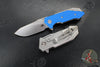 Hinderer Halftrack- Slucer Edge- Stonewash Titanium And Various G-10 Handles- Stonewash Magnacut Blade