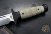 Rick Hinderer Knives Ka-Bar- OD Green Micarta Handle- Stonewash 3V Steel Blade