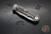 Hinderer Project X- Clip Point Edge- Working Finish Titanium And Red G-10- Working Finish S45VN Blade