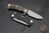 Hinderer Project X- Sheepsfoot- Battle Bronze Titanium And Various G-10 Scales- Working Finish Magnacut Blade