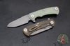 Hinderer Project X- Sheepsfoot- Battle Bronze Titanium And Various G-10 Scales- Working Finish Magnacut Blade