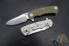 Hinderer Project X- Sheepsfoot- Stonewash Finished Titanium And Various G-10 Scales- Stonewash Magnacut Blade