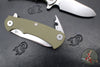 Hinderer Project X- Sheepsfoot- Stonewash Finished Titanium And Various G-10 Scales- Stonewash Magnacut Blade