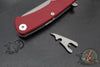 Hinderer Project X- Sheepsfoot- Working Finish Titanium And Various G-10 Scales- Working Finish Magnacut Blade