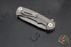 Hinderer Project X- Sheepsfoot- Working Finish Titanium And Various G-10 Scales- Working Finish Magnacut Blade