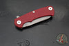 Hinderer Project X- Sheepsfoot- Working Finish Titanium And Various G-10 Scales- Working Finish Magnacut Blade