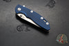 Hinderer XM-18 3.0"- Harpoon Tanto- Stonewash Titanium And BlueBlack G-10 Handle- Stonewash Finished S45VN Blade