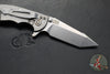 Hinderer XM-18 3.0"- Harpoon Tanto- Stonewash Titanium And Translucent Green G-10 Handle- Stonewash Finished S45VN Blade