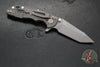 Hinderer XM-18 3.0"- Harpoon Tanto- Working Finish Titanium And OD Green G-10 Handle- Working  Finish S45VN Blade