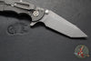 Hinderer XM-18 3.0"- Harpoon Tanto- Working Finish Titanium And OD Green G-10 Handle- Working  Finish S45VN Blade