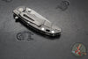 Hinderer XM-18 3.0"- Harpoon Tanto- Working Finish Titanium And Translucent Green G-10 Handle- Working  Finish S45VN Blade