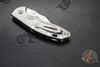 Hinderer XM-18 3.5"- AUTOMATIC- Bowie- Stonewash Finished Titanium- Stonewash Blade