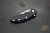Hinderer XM-18 3.5"- Bowie Edge- Battle Blue Ti And Black G-10- Working Finish Finished S45VN Steel Blade