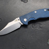 Hinderer XM-18 3.5"- NON FLIPPER- Bowie Edge- Stonewash Bronze Ti And Various G-10 Handles- Stonewash Finished S45VN Steel Blade