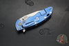 Hinderer XM-18 3.5"- Harpoon Spanto- Stonewash Blue Titanium And Blue G-10 Handle- Stonewash S45VN Steel Blade