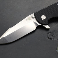 Hinderer XM-18 3.5"- Harpoon Spanto- Stonewash Bronze Titanium And Black G-10 Handle- Stonewash S45VN Steel Blade