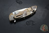 Hinderer XM-18 3.5"- Harpoon Spanto- Stonewash Bronze Titanium And OD Green G-10 Handle- Stonewash S45VN Steel Blade