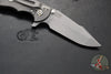 Hinderer XM-18 3.5"- Harpoon Spanto- Working Finish Titanium And Black G-10 Handle- Working Finish S45VN Steel Blade