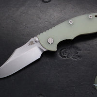 Hinderer XM-18 3.5"- NON FLIPPER- Bowie Edge- Stonewash Bronze Ti And Various G-10 Handles- Stonewash Finished S45VN Steel Blade