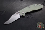 Hinderer XM-18 3.5"- NON FLIPPER- Bowie Edge- Stonewash Bronze Ti And Various G-10 Handles- Stonewash Finished S45VN Steel Blade